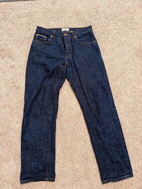 Taylor Stitch Straight Jean in Rigid Organic Selvedge - Size 31/32